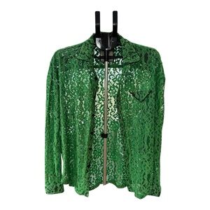 ORTTU Vibrant Green Lace men’s large